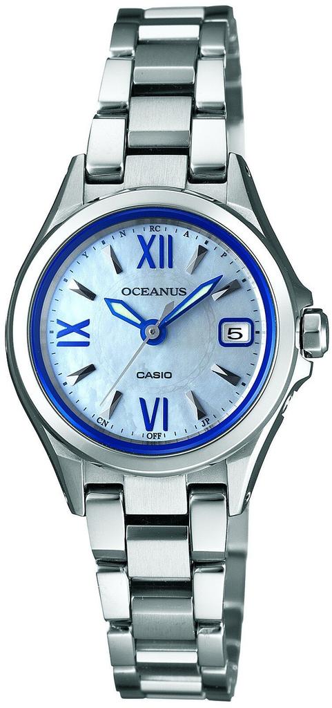 Casio Oceanus Solar Watch Silver Radio-Controlled OCW-70PJ-7AJF