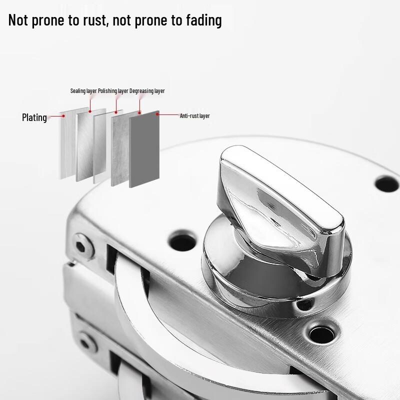 Shanhe Punch-Free Glass Door Lock