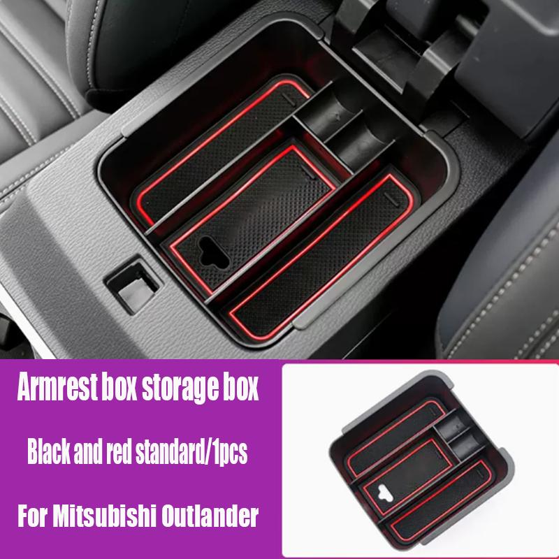 For Mitsubishi Outlander  Storage Box Interior Modification Armrest Box Storage Box