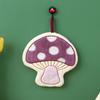 Soft Mushroom Theme Hand Towel Coral Fleece Bathroom Kerchief Toilet Handkerchief  Kitchen Home