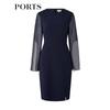 PORTS Women's Elegant Lightweight Summer Dress LM8D207KWB008