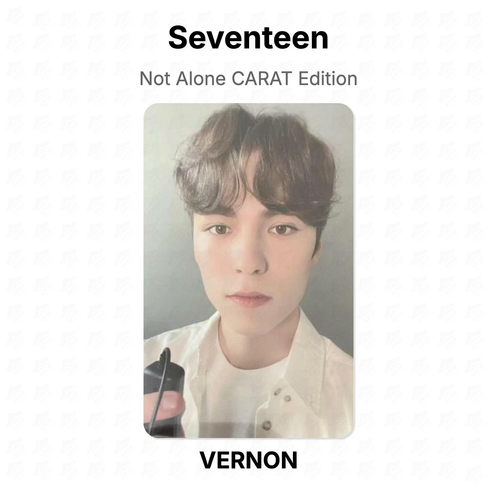 Seventeen Not Alone CARAT Edition Official Photocard VERNON
