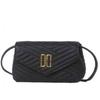 Daks Black Leather Chain Crossbody Bag Dcba6e361bk
