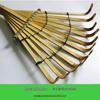 Bamboo Hand Leaf Rake - Large Gardening Tool for Japan, Europe, and America