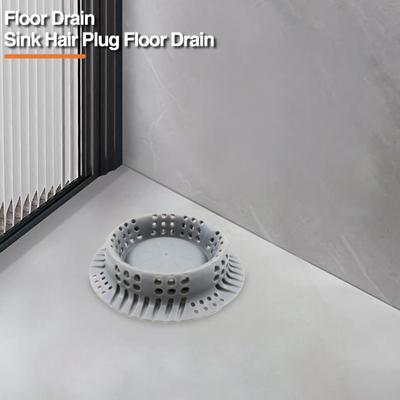 Bathtub Drain Filter Insert Stopper Hair Collector Weightened Design Bathtub Drainage Hair Trap Floor Sewer Blockage Solution