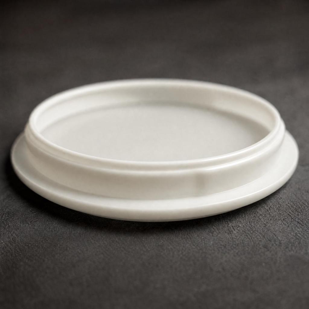 Shallow Dome Lamp Cover with Flared Edge Energy Efficient Acrylic Fan-Mounted