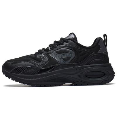 Li Ning 92 Cici Retro Buty Sportowe Casual Niskie Damskie sneakersy Czarne AGCS278-2