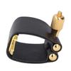 Leather And Metal Alto Saxophone Accessories Saxophone Ligature Strap  For Alto Saxophone
