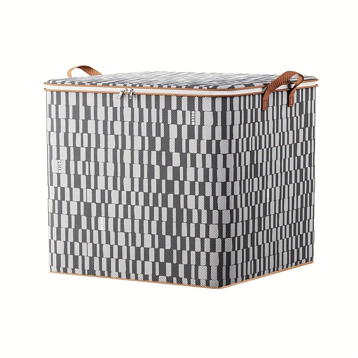 

1 шт. Упаковочная коробка большой вместимости, Сумки для переезда, Сумки для багажа, Домашняя сумка для хранения одеял и одежды, Органайзер для гардероба M