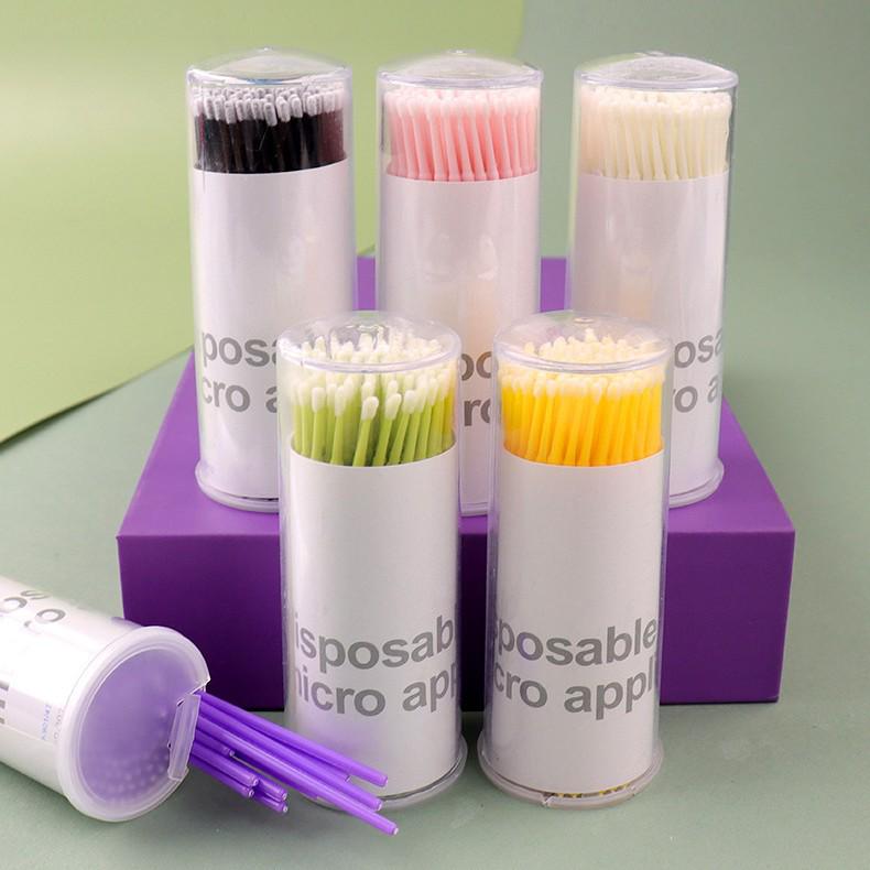Eyelash Extension & Makeup Remover Cotton Swabs - Beauty Tool for Cleaning & Tattooing