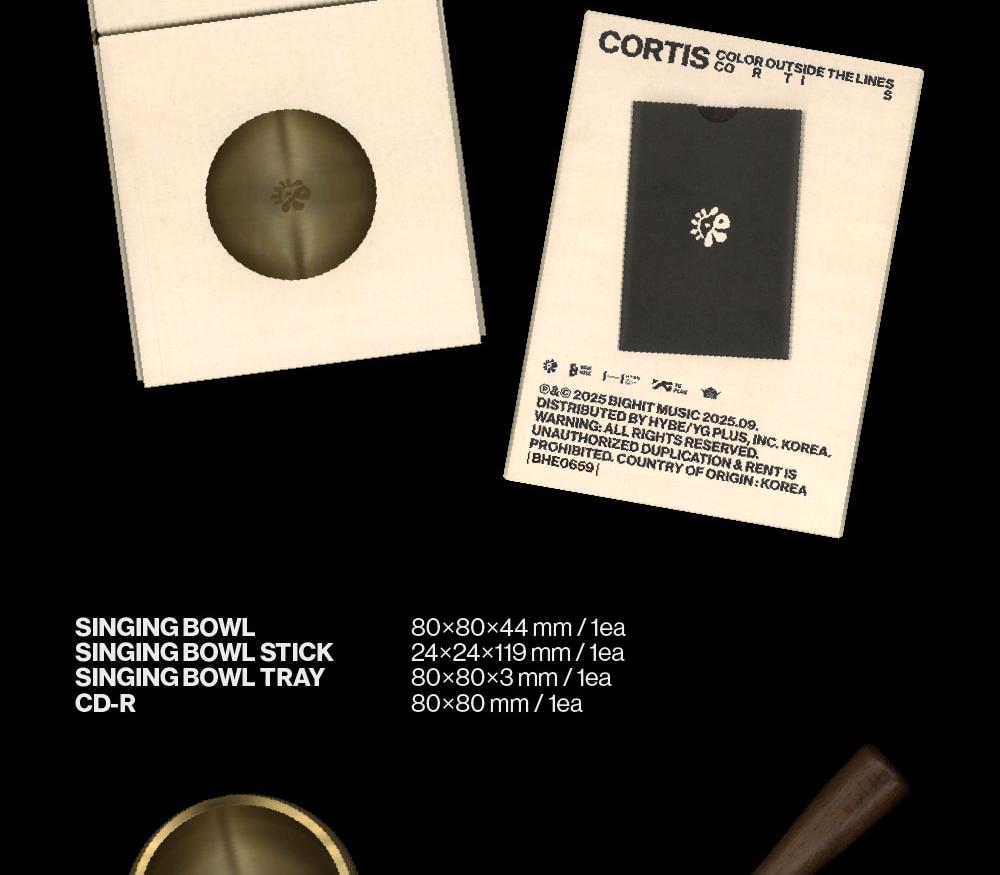 (Singing Bowl ver.) CORTIS [COLOR OUTSIDE THE LINES] 1st EP Album