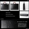 [Foundation] Men's Polycarbonate 2-Way Dulles Business Bag, Black [IS-9012]