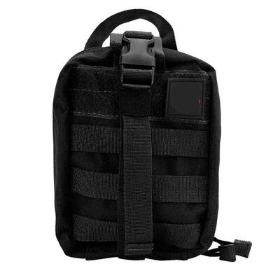 Kit di Pronto Soccorso Militare MOLLE Borsa Portaoggetti per Medicinali di Sopravvivenza(Nero)