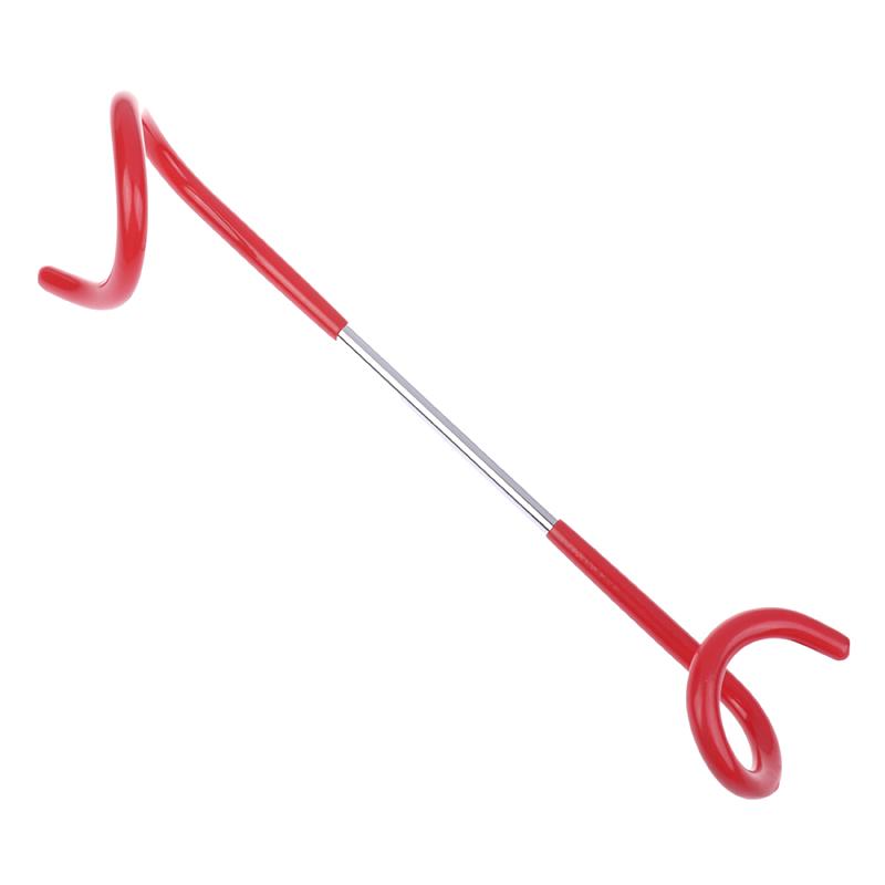 1Pc Light Pole S-shaped Pig Tail Hook Non-Slip Iron Tent Lamp Stand Holder Outdoor Hunting Fishing Lantern Hanger Camping Tools