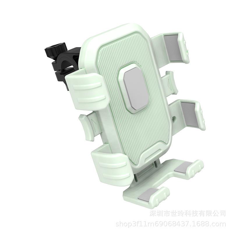 Shock-Absorbing Phone Mount for Electric Vehicles and Bicycles
