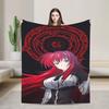 High School DxD  Blankets  Super Soft Comfortable Plush Bedding Throws For Children Bedroom Flannel Bedspread Bed Cover