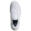 Adidas Gamecourt Synthetic Leather Polyester Comfortable Versatile Breathable Support Tennis Shoes Women sneaker White KI3600