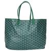 GOYARD STLOUIPMLTY09CL09P Saint Louis PM with pouch Tote Bag greenUsed