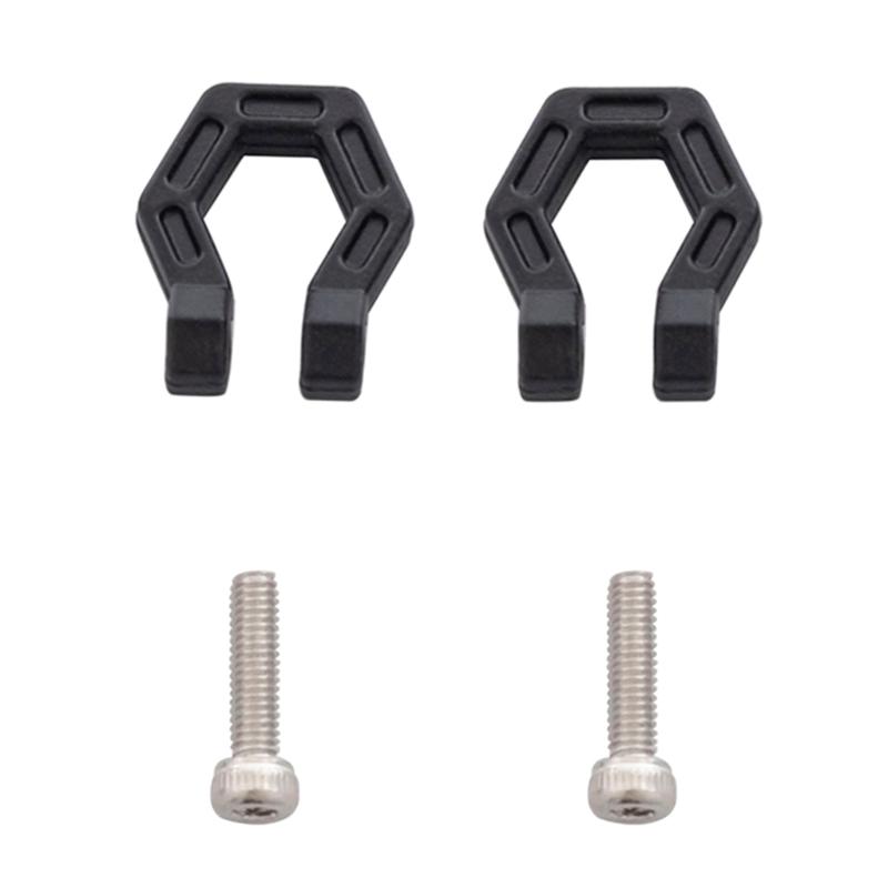 

RC Decorative Accessories Metal Trailer Buckle RC Car Decorative Tools Rescue Lock Hook Ring RC Car Update Parts чорний