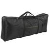 61‑Key Keyboard Bag Electronic Organ Piano Protective Case Waterproof Oxford Cloth Black