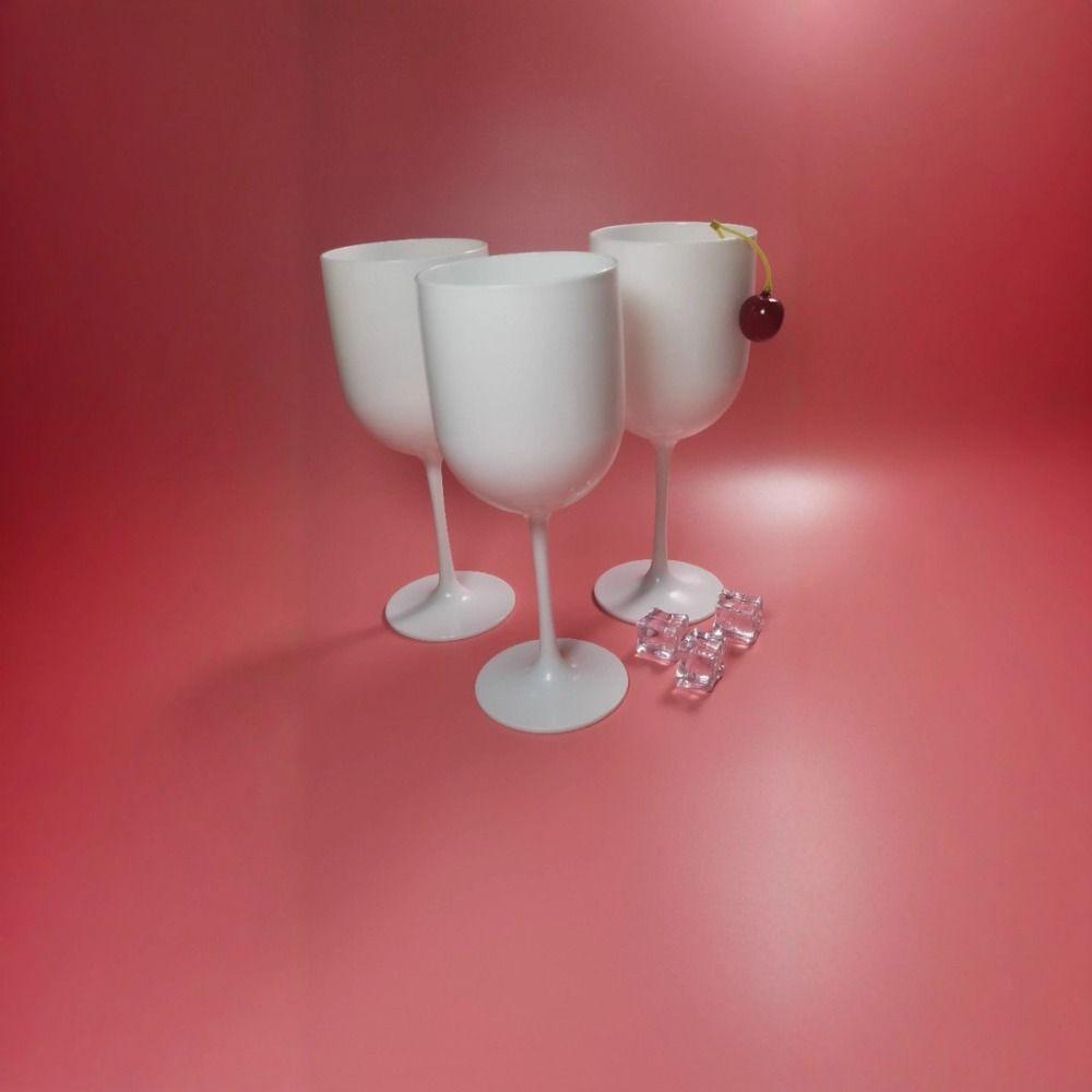 PP Plastic Material Plastic Wine Glasses Dishwasher-safe Champagne Glasses  Party Supplies