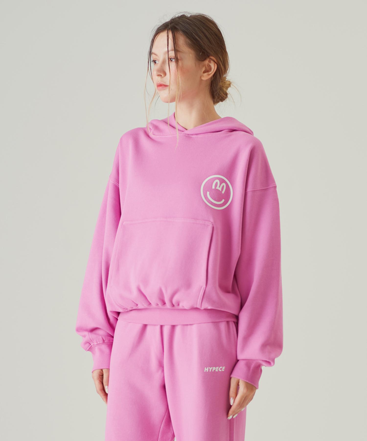 Хайпы Худи с логотипом Hypece Pink L