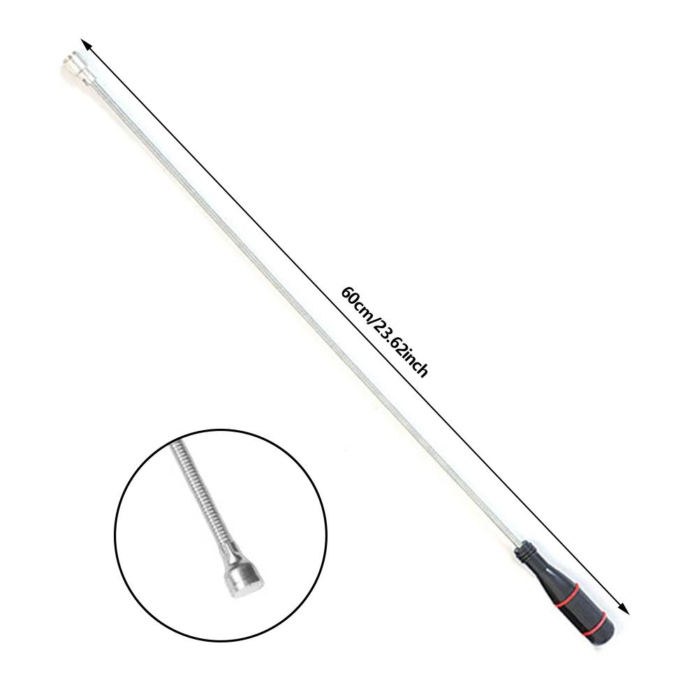 Magnetic Pickup Car Repair Tool Universal Flexible Bendable Spring Extendable Magnetic Pick Up Tools Magnet Stick Hand-held Tool