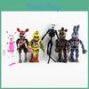 Five Fnaf 19cm Nights At Freddys 6pcs Light Action Figures Game Collection Toys