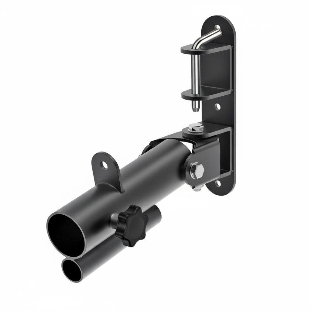Degree Barbell Holder Multi Function Wall Mounted Hinge