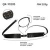 Spiked Breast Binder Nipple Clamps BDSM Bra Harness Chest Straps Leather Restraint Adult Sex Toys for Women Men