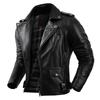 Giacca in vera pelle di vacchetta di taglia cinese da uomo, cappotto in pelle, abbigliamento da motociclista, abbigliamento da equitazione, giacca in pelle da motociclista alla moda autunnale da uomo