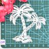Coconut Tree Cutting Dies Coconut Palms Metal Die Cuts For DIY Scrapbooking Album Card Making Paper Crafts