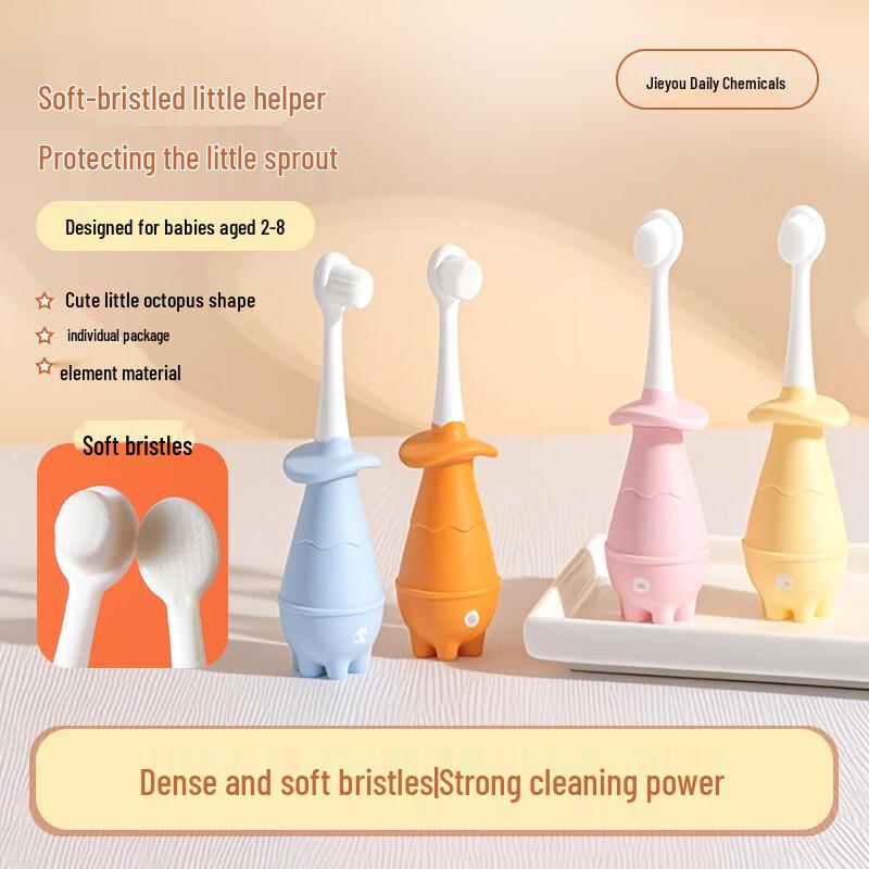 SaJie Little Penguin Soft Training Toothbrush for 0-3 Years