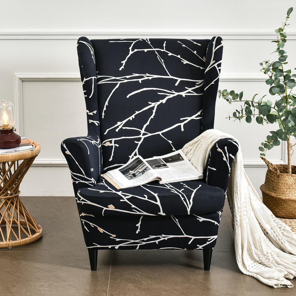 American Style Elastic Tiger All-Inclusive Sofa, Chair, and Stool Cover Universal Tiger Stool