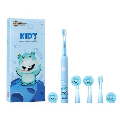 Magictiy Children's Electric Toothbrush with 4 Brush Heads CN Plug (adapter Included)