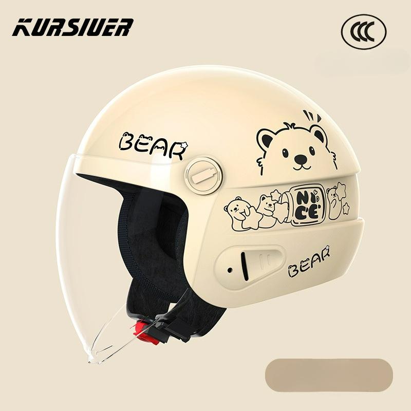 3C Certified Electric Vehicle Helmet Men and Women Four Seasons Electric Vehicle Helmet 3c certified winter helmet
