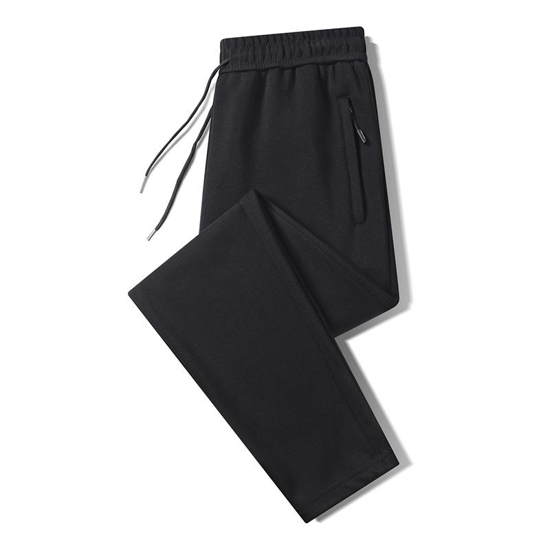 Men's Plus Size Sweatpants Spring/Autumn Trousers Versatile Casual Trousers for Men Warm Men's Long Trousers