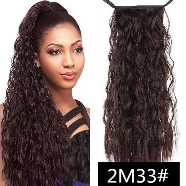 Ponytail Colorful Ombre Synthetic Claw On Clip In Women Hair Extension