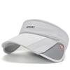 Empty top hat men's and women's spring and summer sunshade outdoor big eaves hat can pull the brim sun hat breathable sweat-absorbing retractable hat