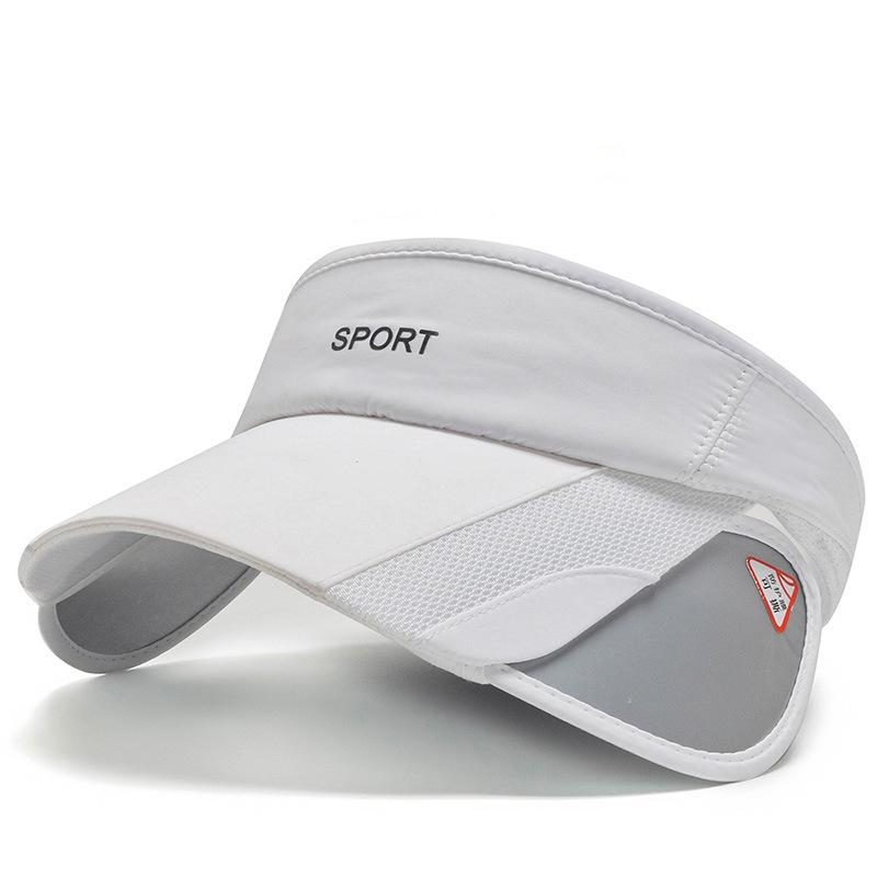 Empty top hat men's and women's spring and summer sunshade outdoor big eaves hat can pull the brim sun hat breathable sweat-absorbing retractable hat
