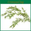 Wedding Hall Outdoor Green Plant Decorations With Faux Leaf For Special Events