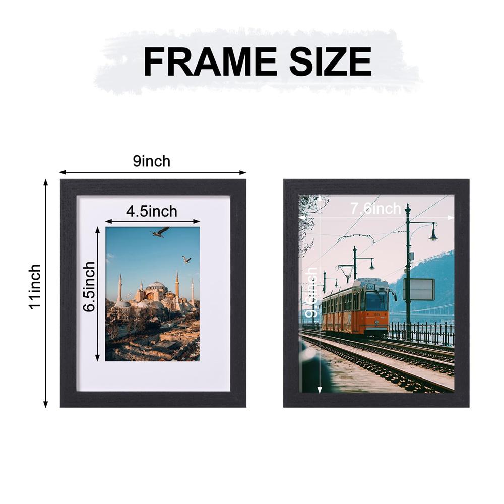 Olanly Picture Frames For Wall Set Display Pictures Collage Frame For Wall or Tabletop Perfect Home Decor Gifts Pictures Display