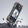Protective Frame with Lens Guard Quick Release Camera Cage Cold Shoe Mount Protective Case for Insta360 X5 Camera Accessories