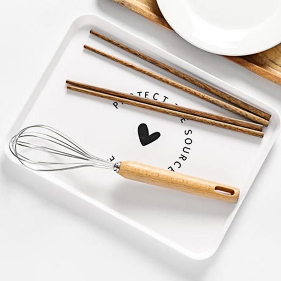 Serving Tray All-purpose Washable Plastic Rectangle Breakfast Fruit Bread Food Dish Gifts