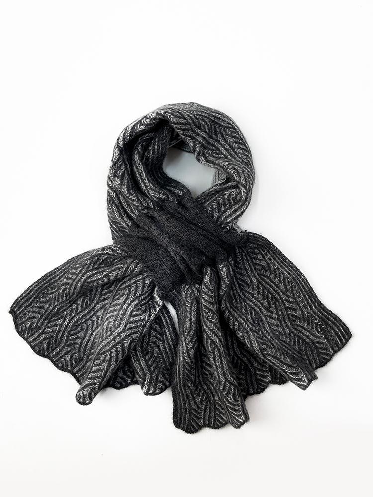 100 Baby Cashmere Super Soft Neck Ring Scarf Knitted Women Neck Warmer Small Scarves Snood Autumn Winter Cowl Pure Cashmere Acc