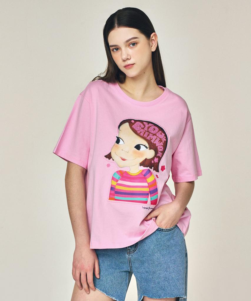 Yugsimwon Sparkling T-Shirt F Lia