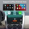 9" Android14Car Stereo Radio for Toyota Corolla E140/150 2007 2008 2009 2010 2011 2012 2013 Multimedia Player 2 Din DVD Speaker