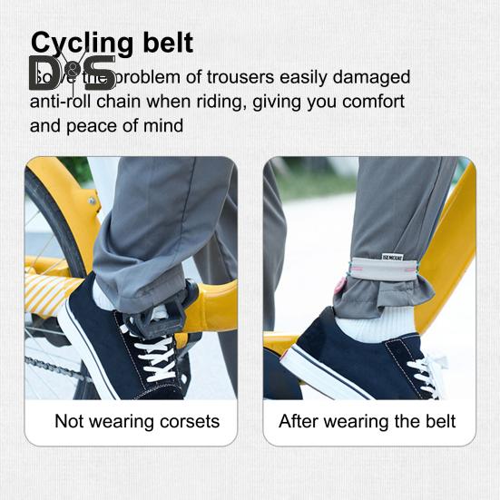 Cycling Pants Reflective Band High Visibility Elastic Adjustable Men Women Night Running Warning Leg Ankle Strap Cycling Accessories