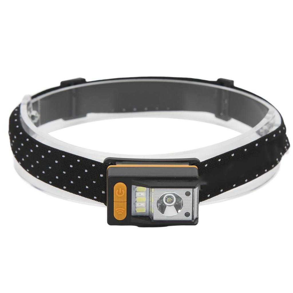 Motion Sensor Induction LED Headlamp USB Rechargeable Night Waterproof Headlight Torch