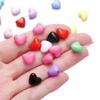 50pcs/Lot Heart Shape Acrylic Loose Spacer Beads for DIY Bracelet Necklace Jewelry Making Accessories Supplies Wholesale